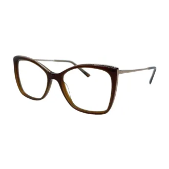 Óculos de Grau Gatinho Ana Hickmann Ah6384n-N01a RMD.ACT Nude+Dourado - Feminino