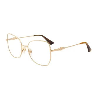 Óculos de Grau Gatinho Ana Hickmann Vicky 1 Ah10057-04a RGD.MTL Dourado - Feminino