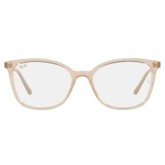 Óculos de Grau Gatinho Ray-Ban RX7189L 8163 54 RMD.ACT Nude - Feminino