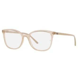 Óculos de Grau Gatinho Ray-Ban RX7189L 8163 54 RMD.ACT Nude - Feminino