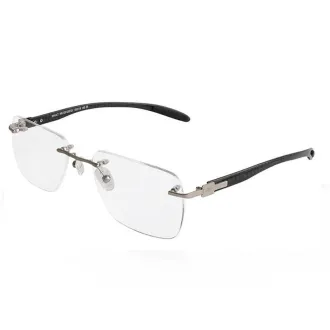 Óculos de Grau Parafusado Mormaii M6129 RGD.ACT Prata+Preto