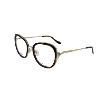 Óculos de Grau Quadrado Ana Hickmann Ah60045-G02 RGD.MTL Tartaruga+Dourado - Feminino
