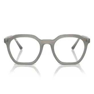 Óculos de Grau Quadrado Ray-Ban Alice RX72388354 52 RMD.ACT Cinza