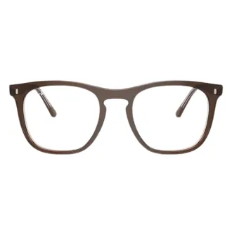 Óculos de Grau Quadrado Ray-Ban RX2210V8365 53 RMD.ACT Marrom