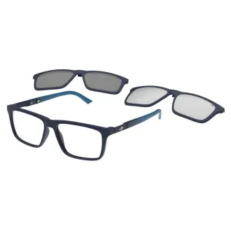 Óculos de Grau Retangular Clipon Mormaii Swap 4 RMD.ACT Azul
