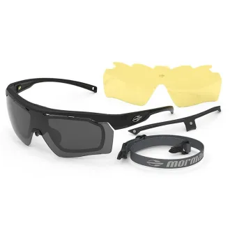 Óculos de Sol Esportivo Mormaii Smash 2 RMD.ACT Preto+Cinza