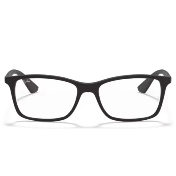 Óculos de Grau Retangular Ray-Ban RX7047L5196 56 RGD.ACT Preto - Ótica ...